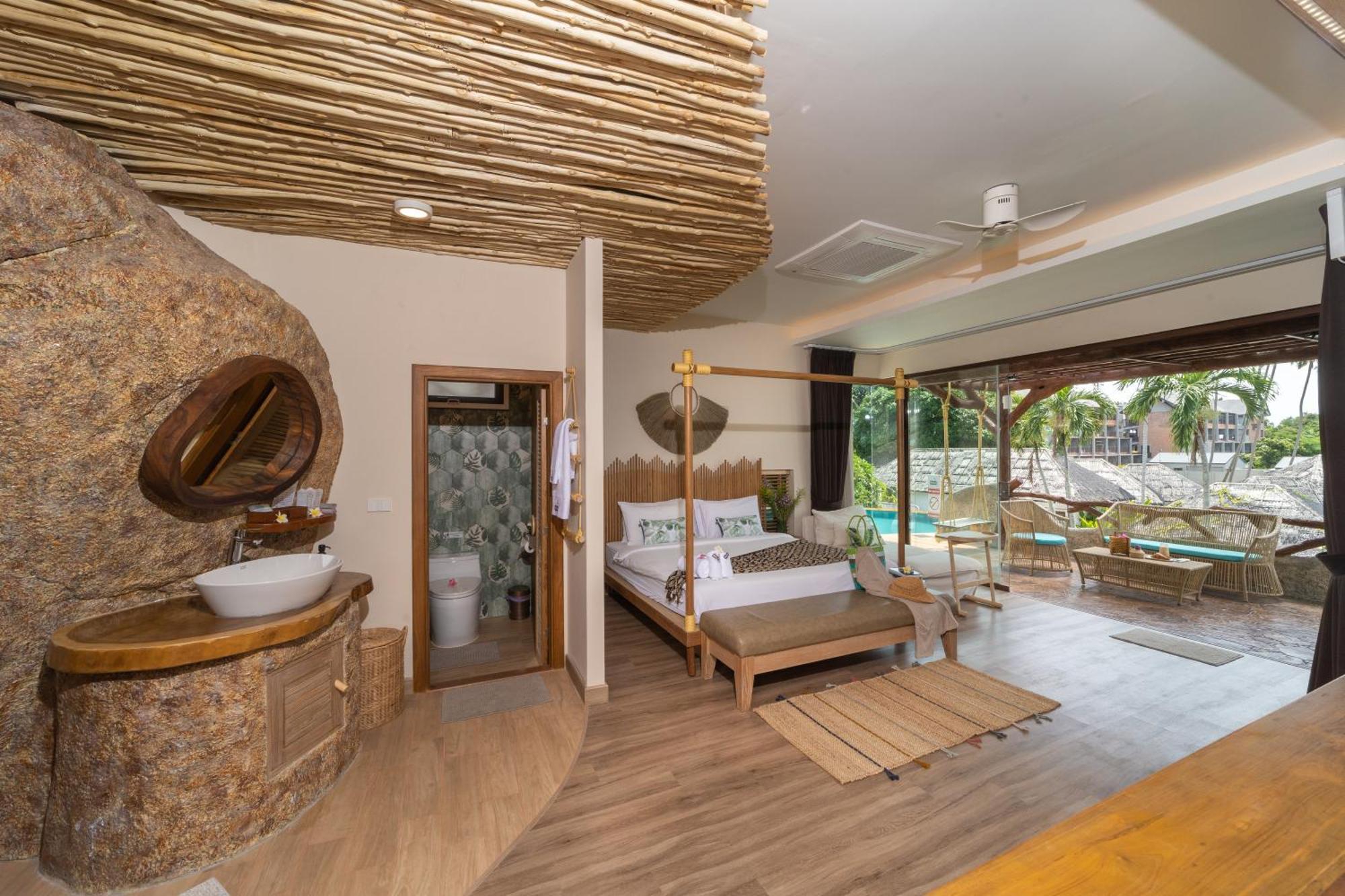The Rock Samui Beach Resort Lamai Beach  Oda fotoğraf