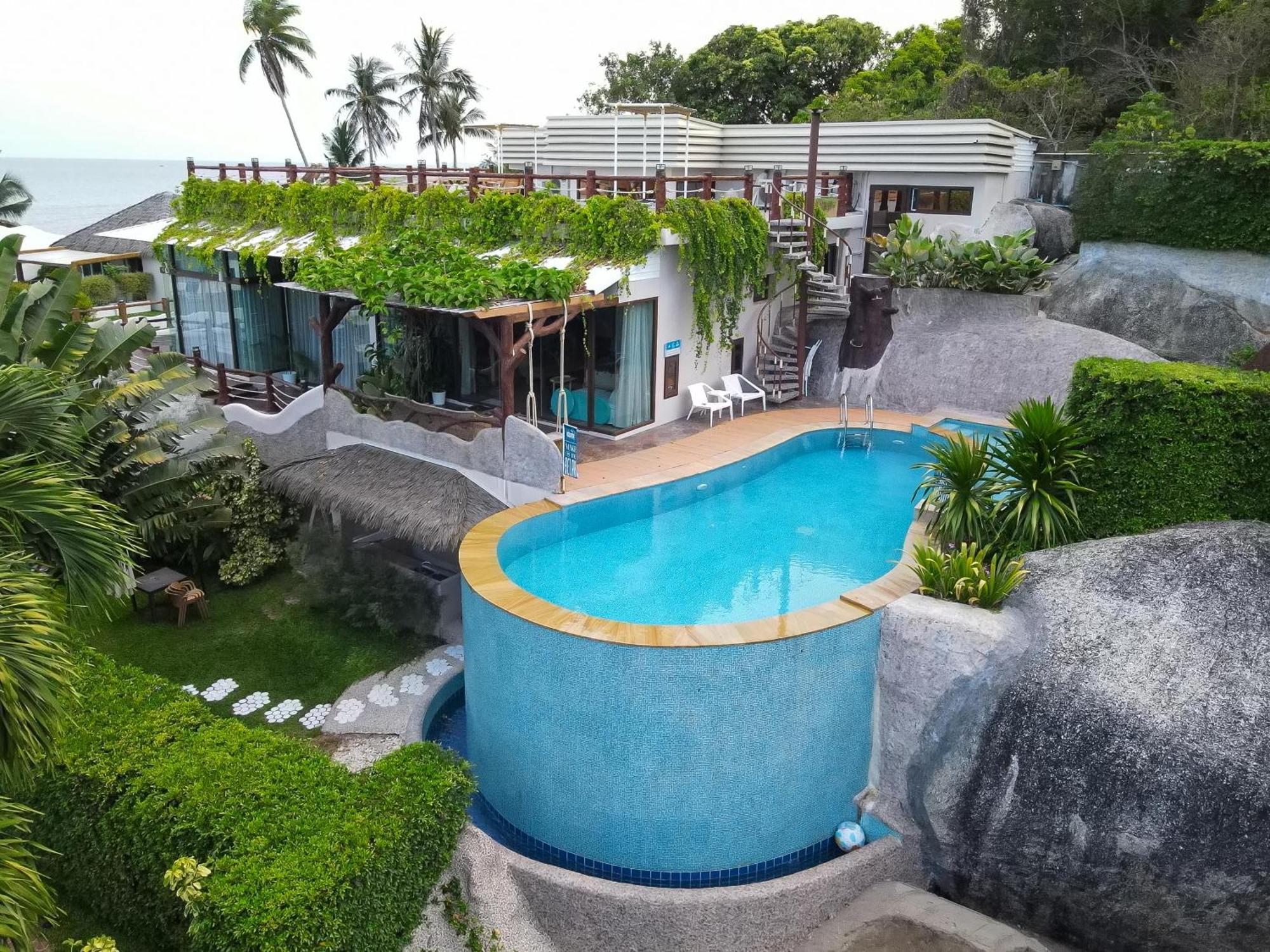 The Rock Samui Beach Resort Lamai Beach  Dış mekan fotoğraf